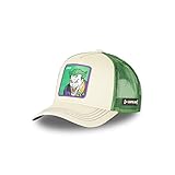 Capslab Joker DC Batman Beige Green Trucker Cap - One-Size