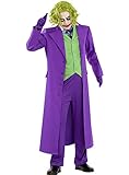 Funidelia | Disfraz de Joker - El Caballero Oscuro para hombre Superhéroes, DC Comics, Villanos - para adultos, divertidos accesorios para Fiestas,...