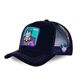 [ X ] CAPSLAB Gorra para Hombre y Mujer, Joker, Gorra Trucker, DC Comics, Ajustable y Original, Negro, Talla TU, Negro, Talla única