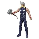 Avengers Marvel Titan Hero Series Blast Gear - Figura de 30 cm de Thor - Inspirada en el Universo Marvel - Edad: 4 años en adelante, Multicolor
