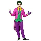'EVIL CLOWN' (tailcoat with shirt and vest, pants, tie, gloves) - (L)