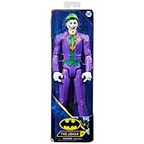 DC Batman - Joker Figura 30 Cm Comics - Joker Muñeco 30 Cm Articulado - 6060344 - Juguete Niños 3 Años +
