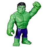Hasbro - Marvel - Spidey y su superequipo - Figura Gigante de Hulk de 22,5 cm - Juguete Preescolar de superhéroe - A Partir de 3 años