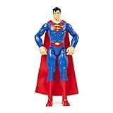 DC Comics - Superman MUÑECO 30 CM - Figura Superman Articulada de 30 cm Coleccionable - 6056778 - Juguetes niños 3 años +