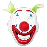 Fexinshern Máscara de payaso de Joker Fleck para cosplay, máscara de Halloween, máscaras de miedo, película de cosplay, máscara de Joker