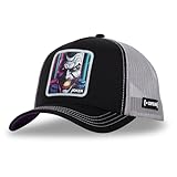 Gorra Hombre DC Comics, Gorra Trucker Joker, Original y Auténtico, morado y negro, Talla única