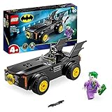 LEGO DC Persecución en el Batmobile: Batman vs. The Joker Coche de Juguete, Set de Súper Héroes para Principiantes con Minifiguras, Juguetes para...