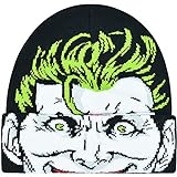 Concept One DC Comics-Gorro de Punto con diseño de Joker Boina, Blanco, Taille Unique Unisex Adulto