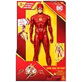 DC Comics, figura de acción de 30,5 cm Speed Force The Flash, Luces y más de 15 Sonidos, Coleccionable de la película The Flash, Juguetes para...